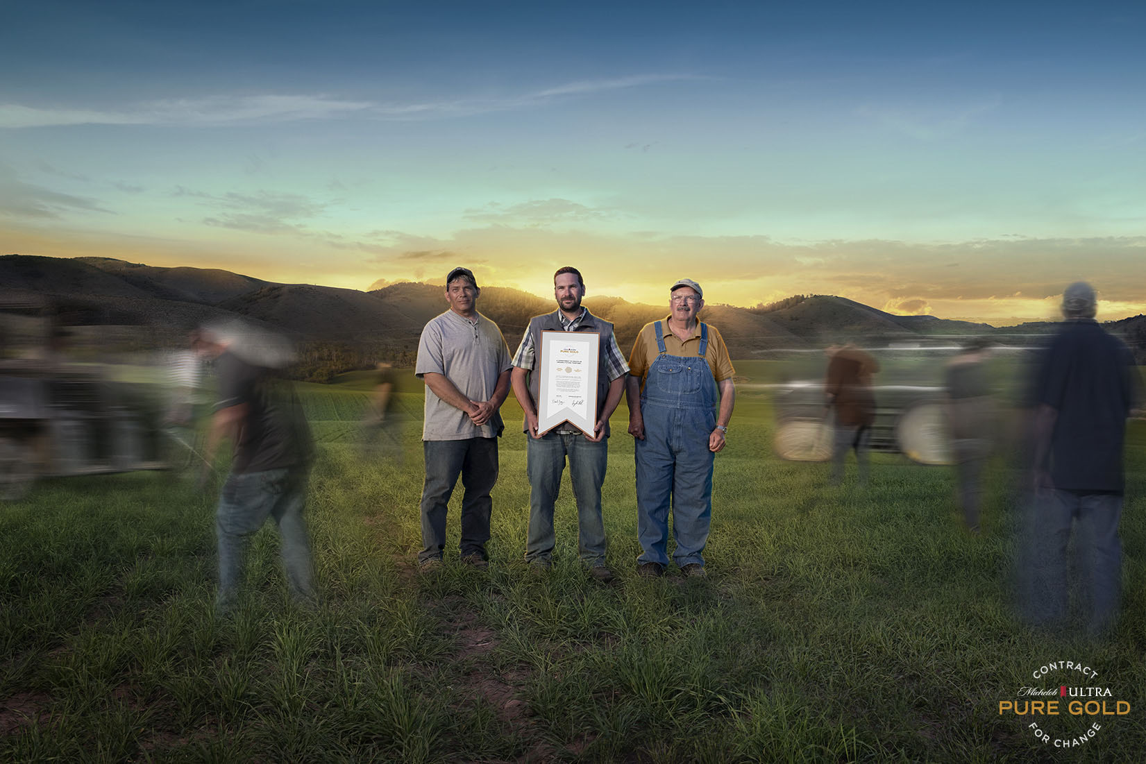 Michelob ULTRA Pure Gold Launches Initiative Supporting Farmers' Transition to Organic Production